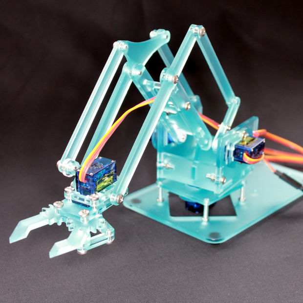 Ensamble Brazo Robotico MeArm 4 Servos