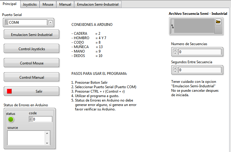 Programa Semi-Industrial 7s