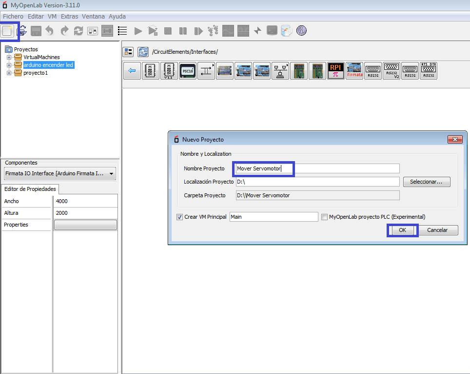 Como mover un servomotor con My Open Lab y Arduino ?
