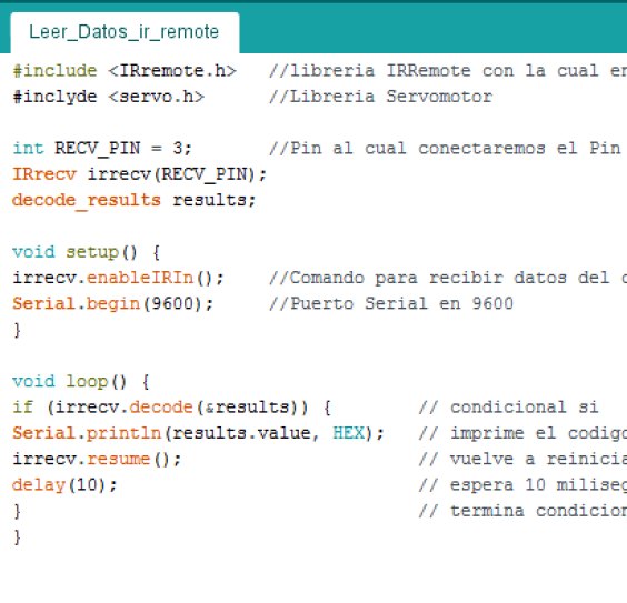 Control Remoto Infrarrojo con Arduino (Saber Codigos de tu mando inflarrojo)