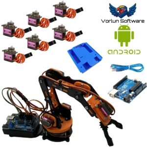 Brazo Robótico Kimo Kit Control PC - Edición Naranja