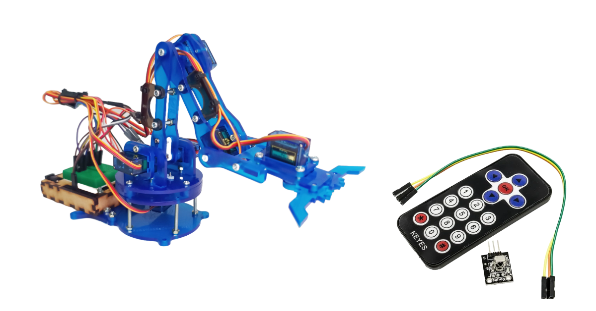 ¿Como Mover tu Brazo Robotico 6s Kimo con Control Remoto?