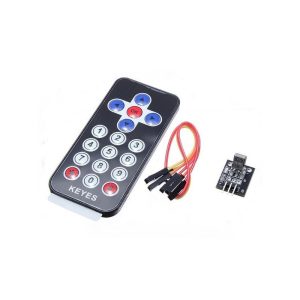 CONTROL REMOTO INFRARROJO CON RECEPTOR HX1838 - 38 KHz