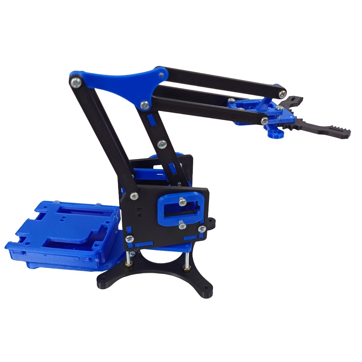 Chasis Brazo Robotico Mearm Sin Servomotores - Azul - Imagen 4