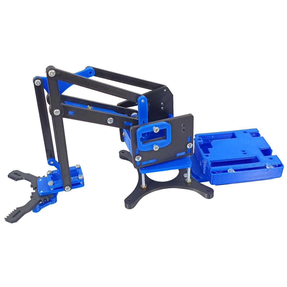 Chasis Brazo Robotico Mearm Sin Servomotores - Azul - Imagen 2