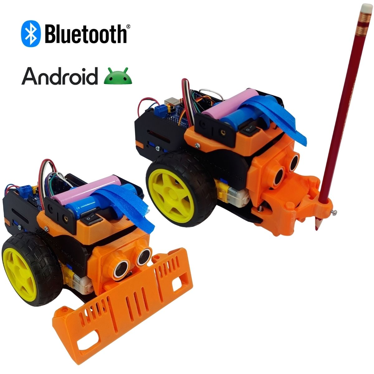 Carro Robotico MultiCarBot Kit Completo Escritor Zumo Seguidor Linea