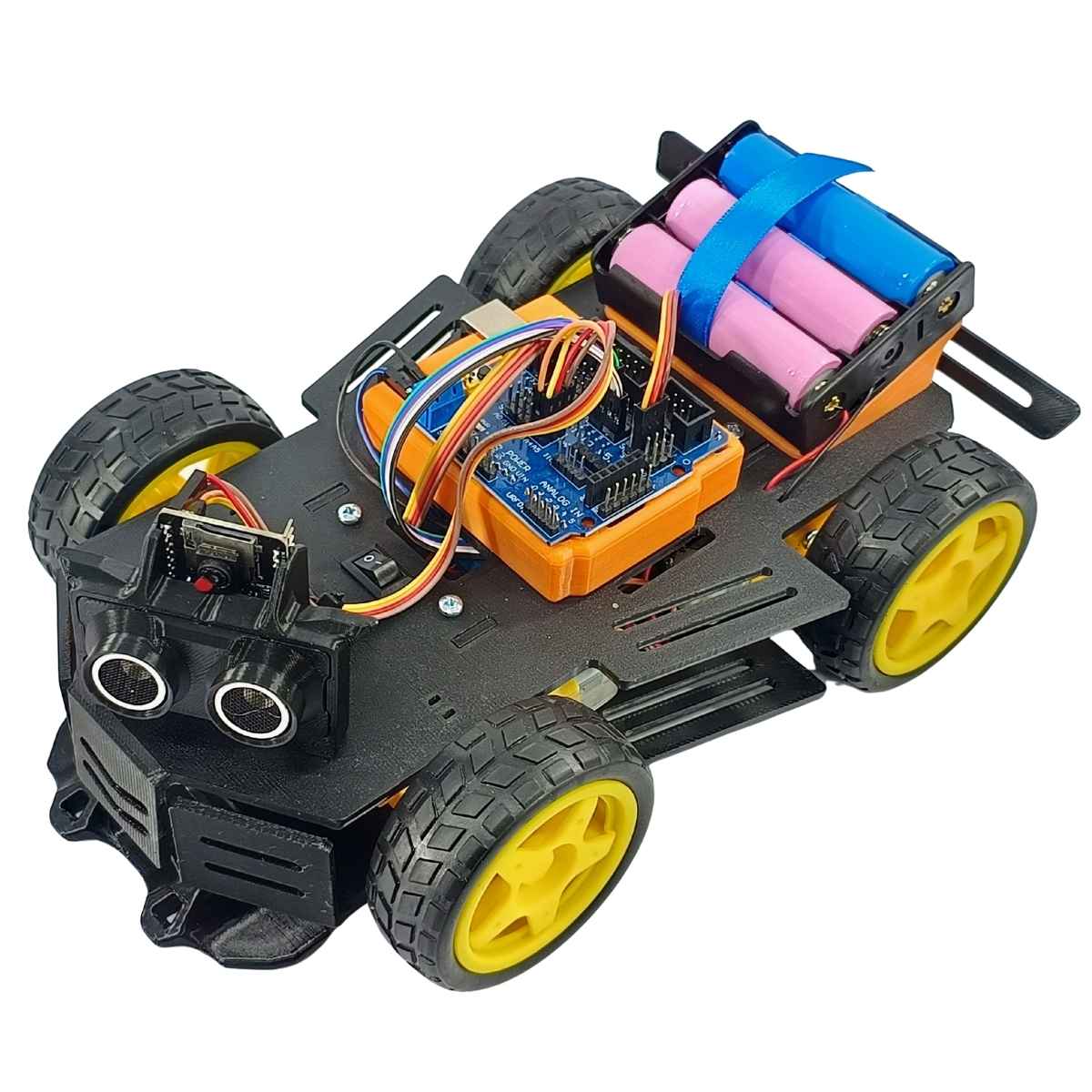 Carro Robotico Robot Kit + WiFi y Cámara en Vivo ESP32-CAM